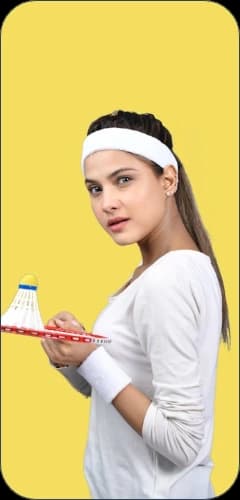 Mujer deportista usando Fudia Mujer deportista usando Fudia